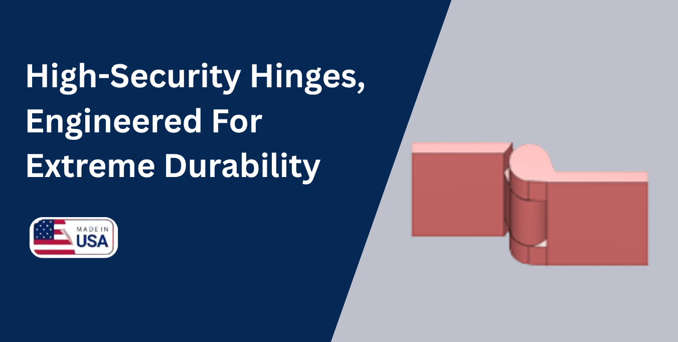 Reinforcing Defense Infrastructure: Kiesler Machine Introduces High-Security Hinges Engineered for Extreme Durability